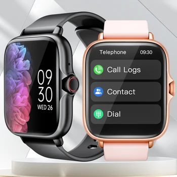 Orologio intelligente impermeabile da 1,83 pollici con messaggio di risposta alla chiamata Monitoraggio del sonno Avvisi informativi contapassi sportivo per iPhone Android