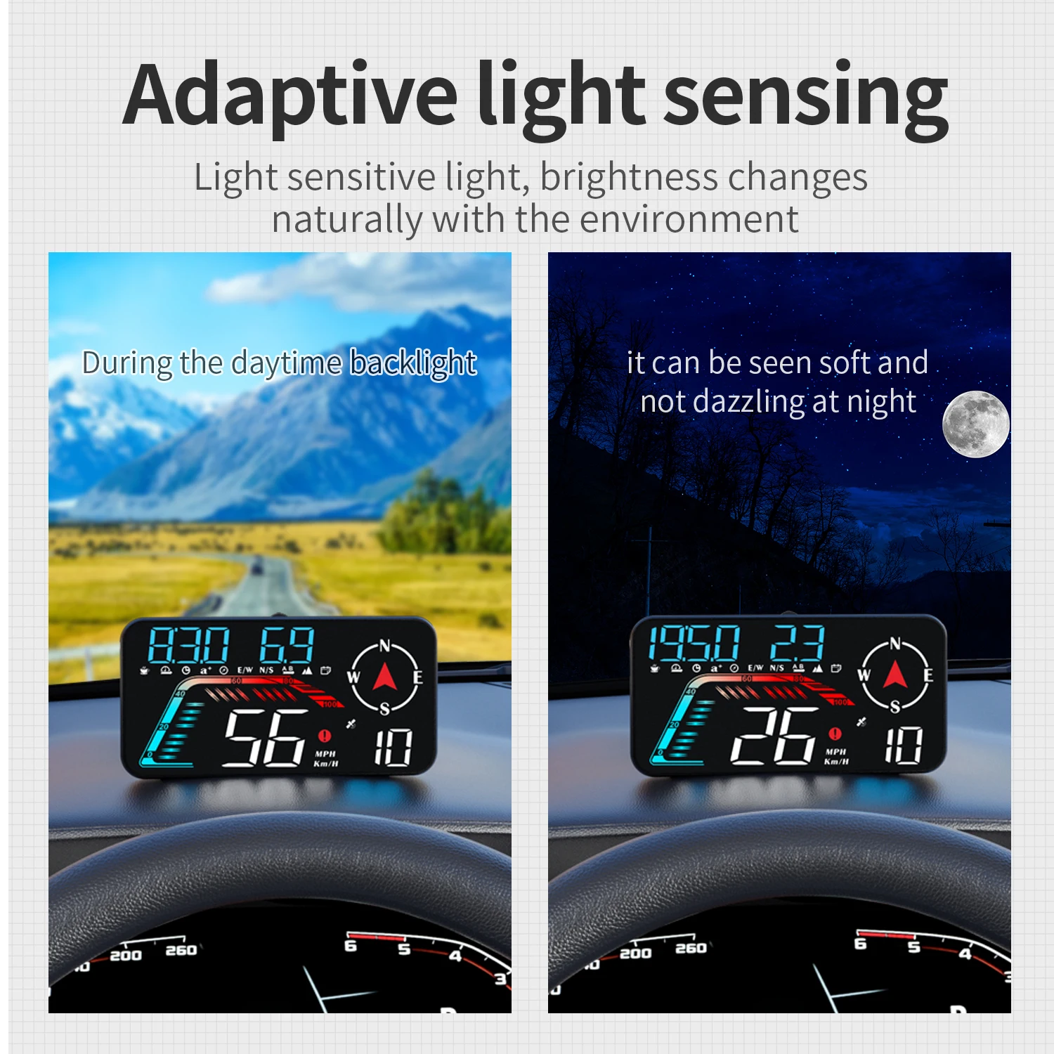 ZQKJ   HUD  ÷ ӵ, ڵ  ׼, Ʈ  º ǻ GPS, 2023 ǰ