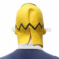 Прекрасный косплей, семейный вместе, большие глаза, рот, забавная маска на Хэллоуин, анфас, головной убор, костюм, реквизит для карнавала, вечеринки, Марди Гра — изображение 6