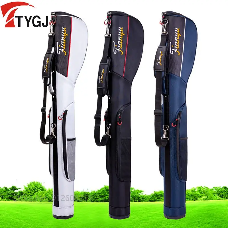 ttygj-lightweight-portable-golf-gun-bags-waterproof-golf-bag-with-shoulder-belt-high-capacity-storage-package-can-hold-6-7-clubs