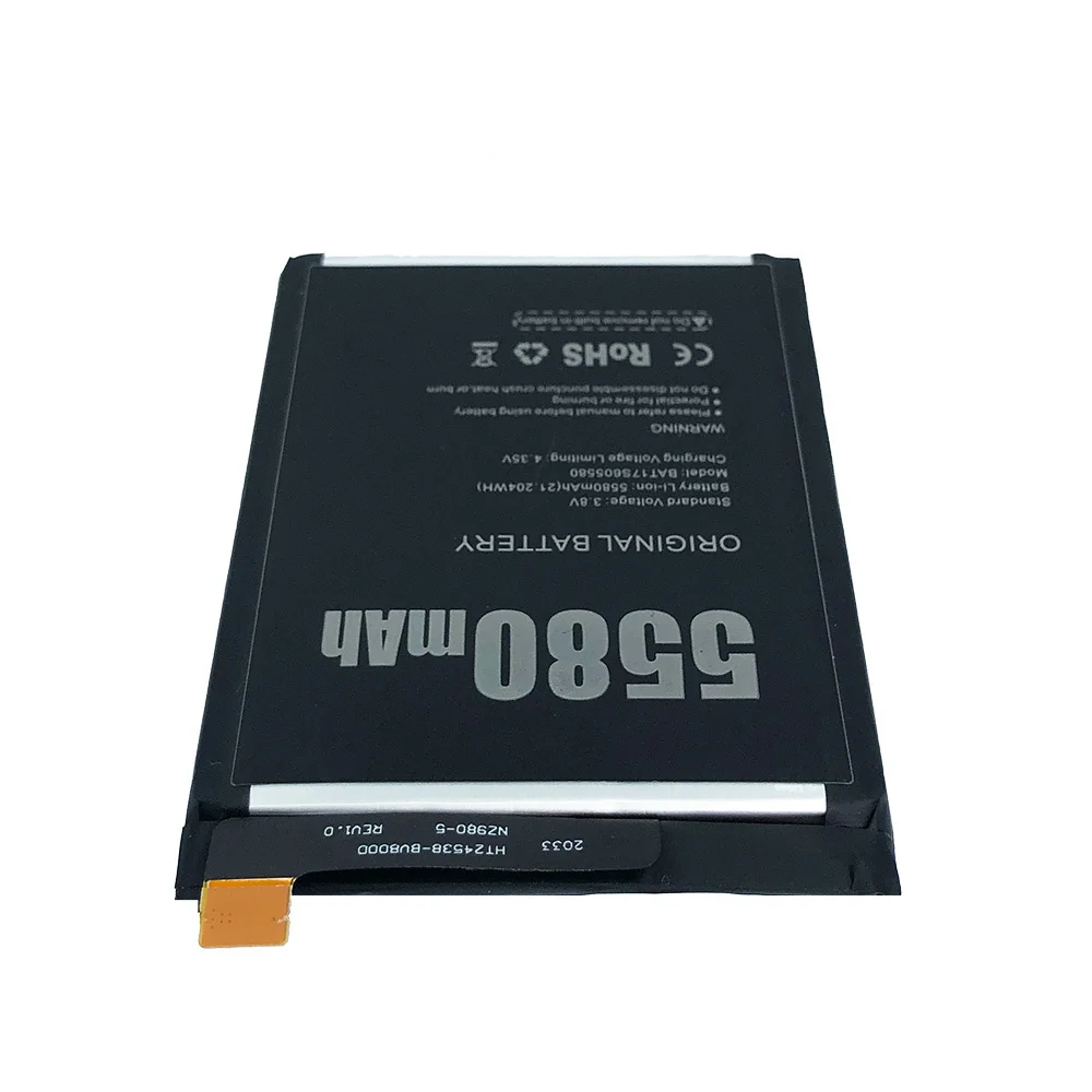 Original Replacement BAT17M15580&BAT17S605580 5580mAh Battery For DOOGEE S60&S60 Lite High Quality Phone Batteries+Free Tools