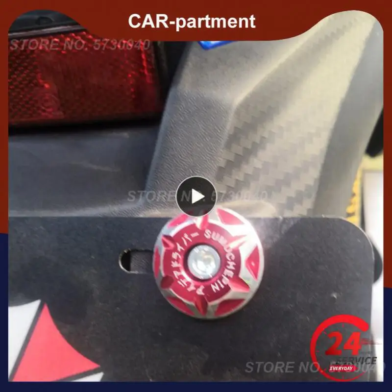 

Aluminum Alloy Ghost Fire Scooter Shell Screw Cover Universal Oxidation Resistance Motorcycle Screw Cover Car Accessories