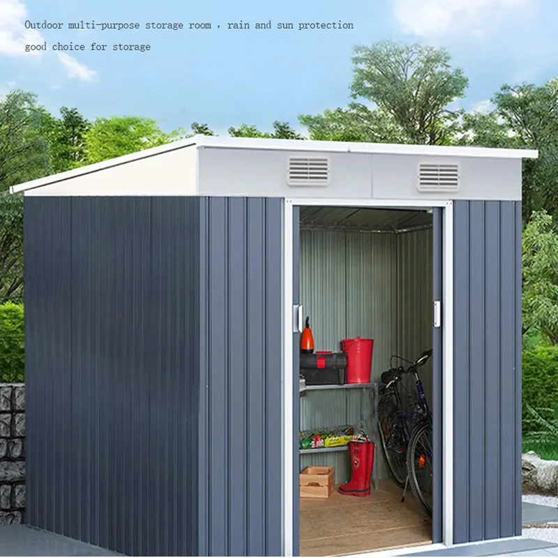 รูปสินค้า ห้องเก็บของเคลื่อนที่กลางแจ้ง หลังคาถอดได้ ห้องอเนกประสงค์