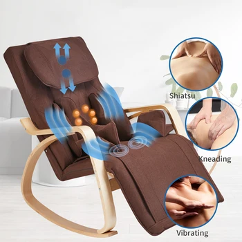 Massage Chair With Comfortable Air Pressure Relaxing Rocking Chair Heating Function Finger Pressure Massage Muscle Relaxation 1
