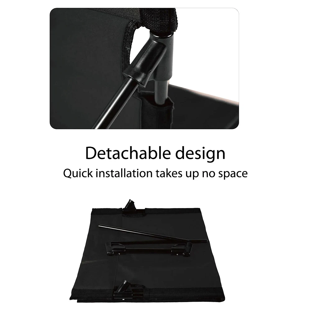 Outdoor Portable Folding Seat Lightweight Camping Chair with Backrest Compact Beach Lounger for Outdoor Picnic Lawn Park 12