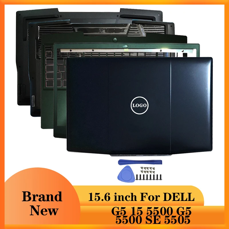Nuovo Laptop Per Dell Gaming G5 15 5500 G5 5500 Se 5505 Cover Posteriore Lcd/Cornice Frontale/Poggiapolsi/Custodia Inferiore Per Computer 0Fycy8