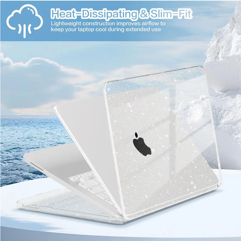 Sparkly Clear Glitter Hard Case