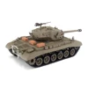 Henglong U.S.A. M26 Panshin 3838-1 Heavy Tank Remote Control Metal Tracked Vehicle Shooting and Smoking Military Model 2