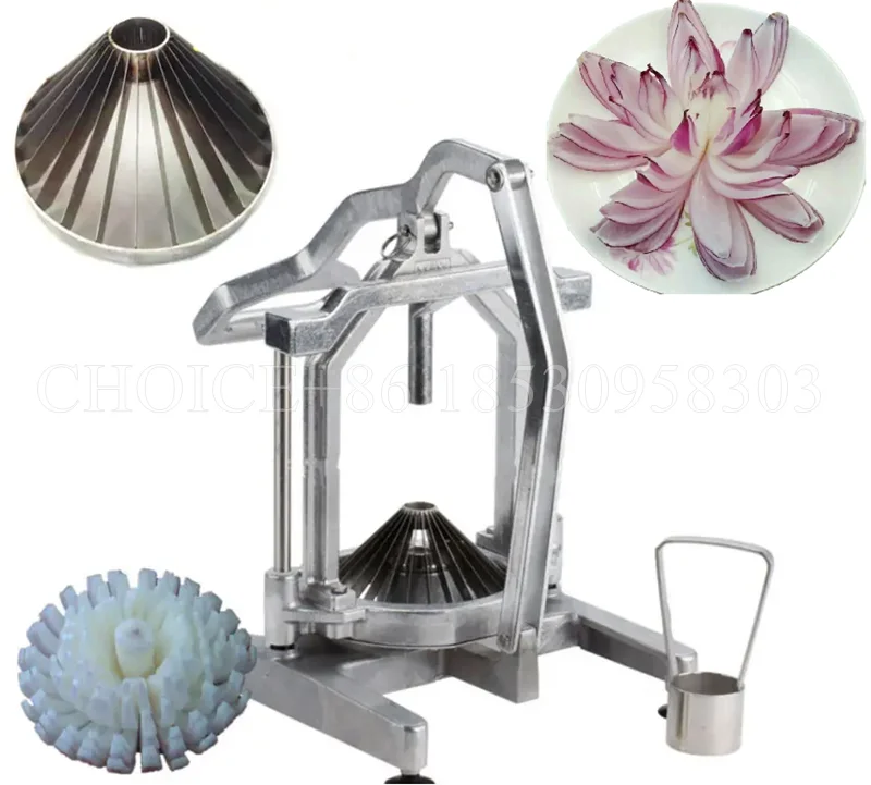 Easy Manual Flowering Onion Cutter Cut Onion Flower Machine Blooming Onion Maker Onion Flower Cutting Machine Onion Blossom Make 2