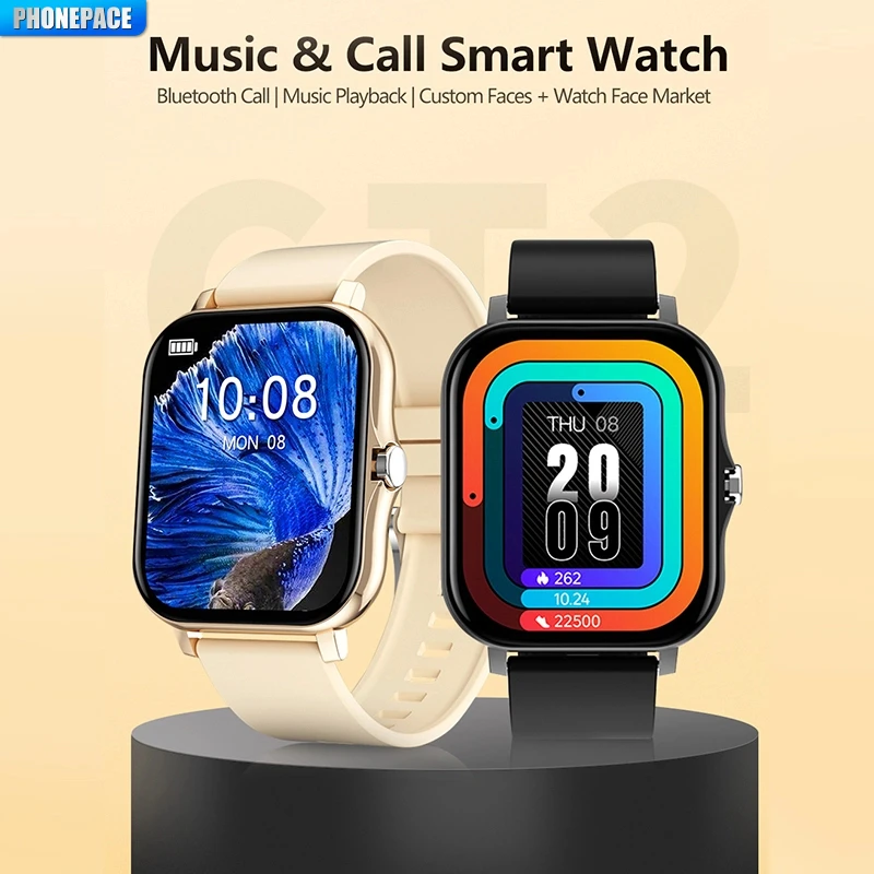 PHONEPACE Y13 Smart Watch Fitness Tracker Heart Rate Monitor Alarm Clock