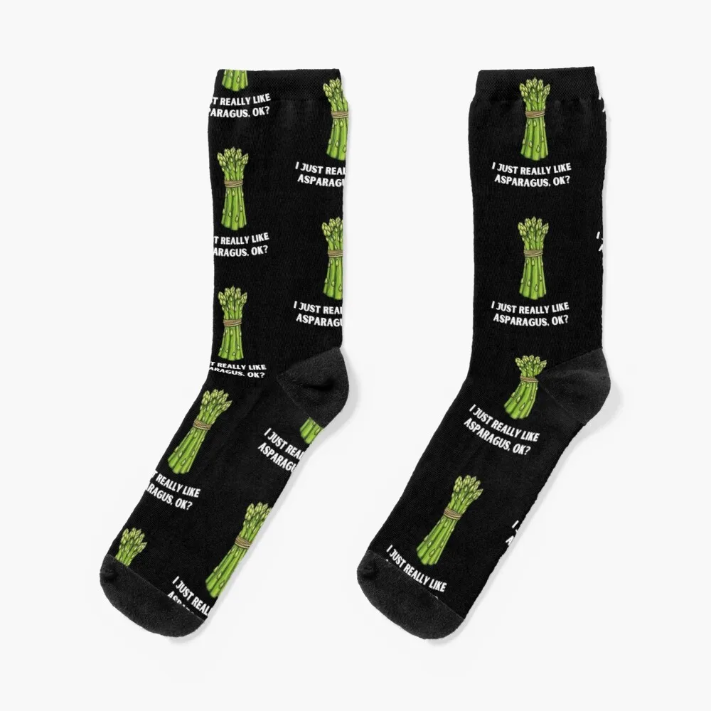 I Just Really Like Asparagus, Ok?,Asparagus Day Socks Women'S Warm Socks really