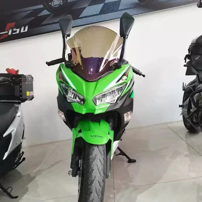 롱 로드 사이드 미러 가와사키 닌자 400 500 650 650R EX400 EX650 EX500 ZX6R ZX636 RC51 RVT1000R용