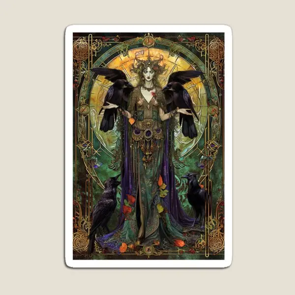 

Магнитная игрушка Hecate с воронами, милая детская Магнитная игрушка, красочные забавные наклейки-держатели, домашние детские наклейки для оформления искусств