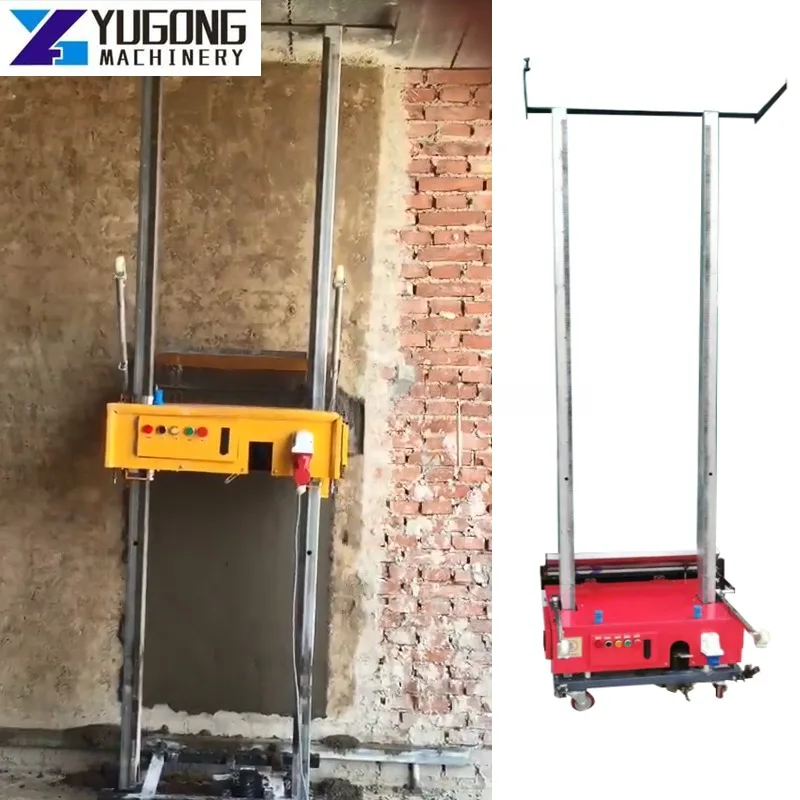 

New Design Electric Automatic Portable Concrete Cement Mortar Wall Sand Spraying Plaster Pump Rendering Plastering Machine