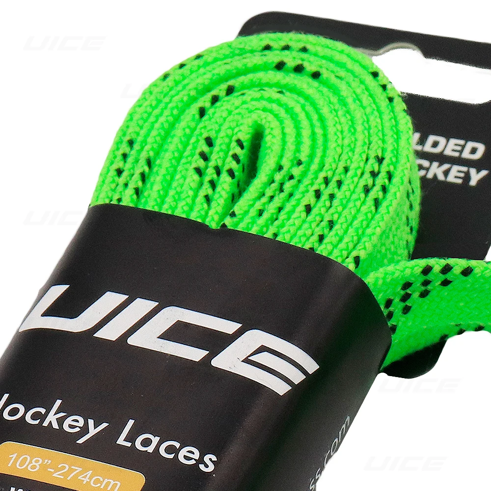 Ice Hockey Skate Laces 84-120in Nylon Dual Layer Braid For Sports Roller Derby Skates Skates Boots Ice Hockey Skates Shoe 3