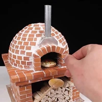 200 Pieces Mini Bricks For Landscaping Miniature Bricks Brick Wall Small Bricks For Dollhouse Garden Parts,1/35 Scale 2