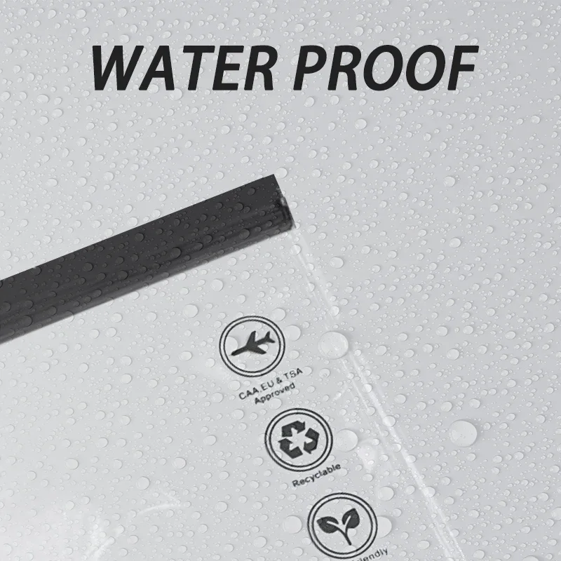 1pcs Luggage Transparent Travel Use Leakproof Flight Make Up Waterproof For Women Reusable Airport Security Toiletry Bag 3