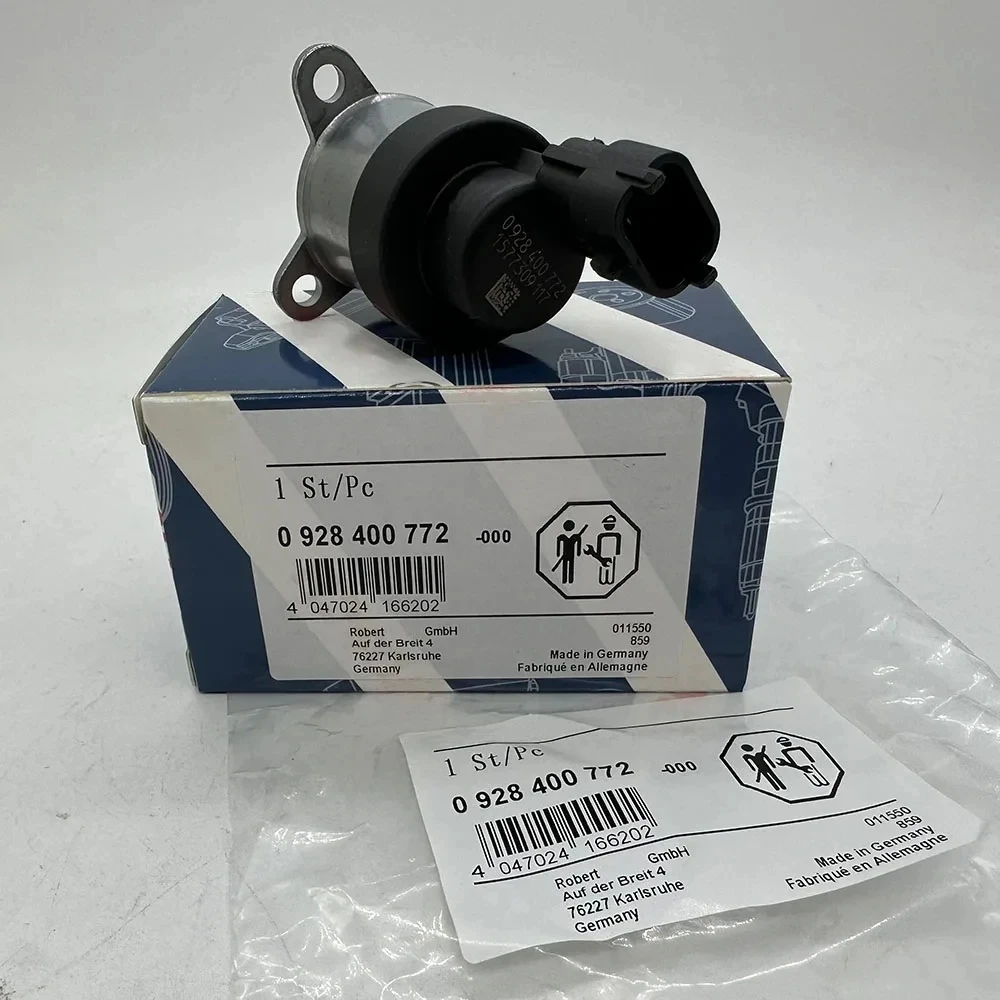 NEW 0928400772 Common Rail Fuel Pressure Regulator Metering Control Solenoid Valve For V-olvo VM210 VM310 VM260