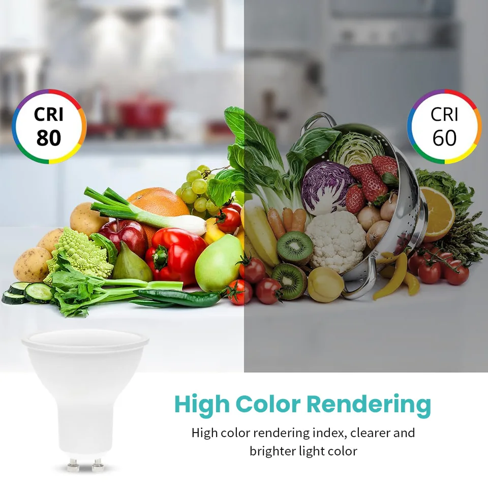 1-10PCS LED spot light GU10 AC220V LED energy saving bulb 3W 6W 9W 12W LED Lamp Spotlight Bulb 38 Degree lampara for home