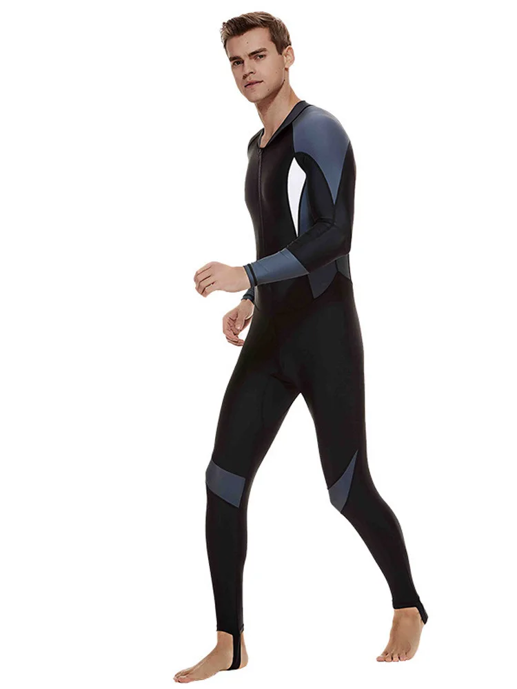 SBART One Piece Swimming Suit Men's Sunscreen Suit Surfing Jellyfish Diving Diving Men's Equipment