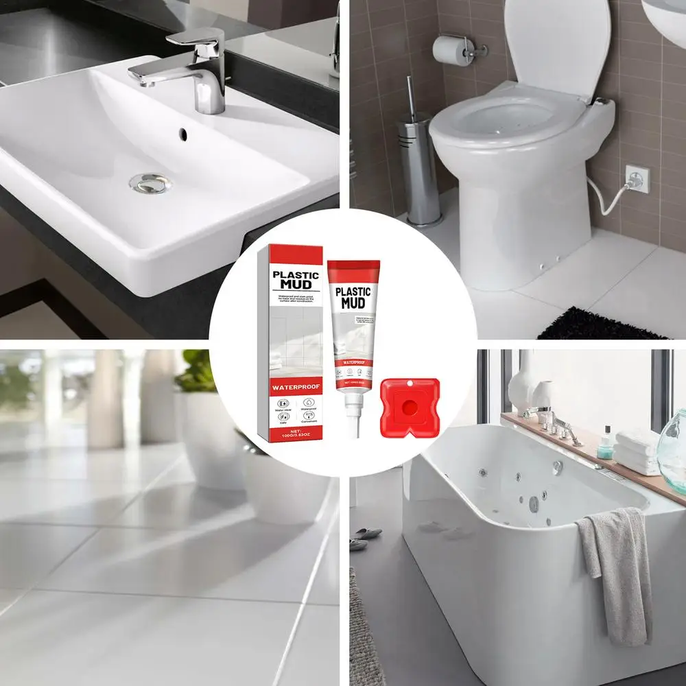 Description Picture 5 of itemWhite Tile Grout Repair 100g Grout Paint Filler With Spatula Tile Grout Sealant For Bathroom Kitchen