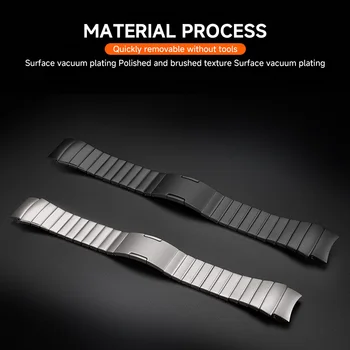 No Gaps Original Metal Strap for Huawei Watch GT4 46mm Stainless steel replaceable wristband Correa for Huawei GT5 46MM Bracelet 5