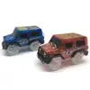 Mini LED Inertia Power Light Up Cars Track Car Electronic Car Toy Race Track 4