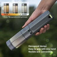 2024 new Camping light Telescopic and Collapsible Camping Lanterns with 2 Light Sources Mobile Lighting 10500mAh Flash Light 4