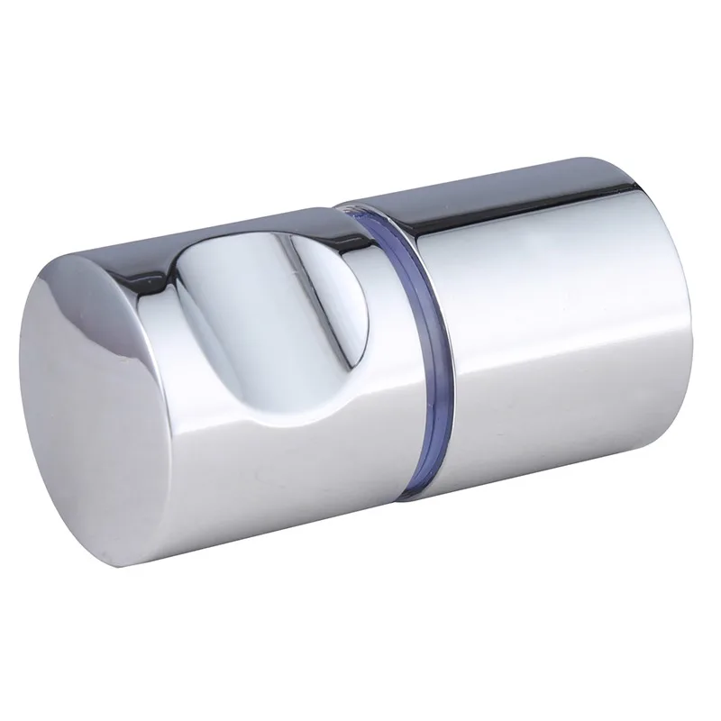 Glass Door Handle Aluminum Alloy Bathroom Small Handles Modern Simple Single Hole Handle Bathroom Practical Easy To Install