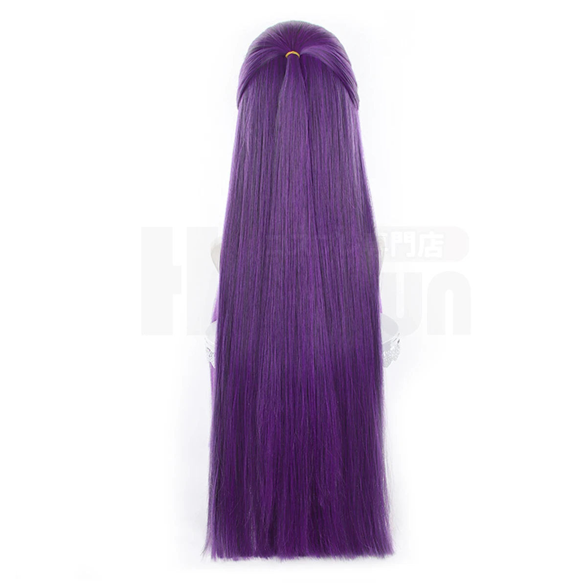 HOLOUN Frieren Beyond Journey's End Anime Fren Cosplay Wig Accessory Long Purple Rose Net Synthetic Fiber Adjustable Size Gift