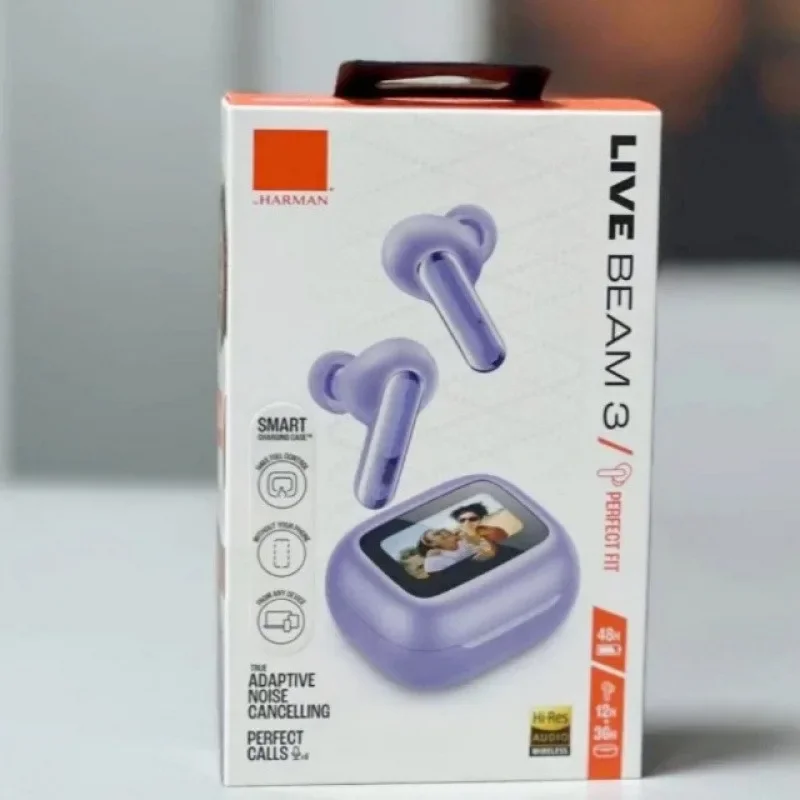 Cross-border new Huaqiang North v20 Bluetooth headset touch screen dual mark ANC noise reduction suitable for LIVE BEAM