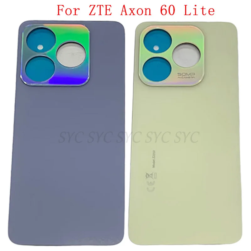 

Задняя крышка, задняя крышка для ZTE Axon 60 Lite, крышка аккумулятора с деталями для ремонта логотипа