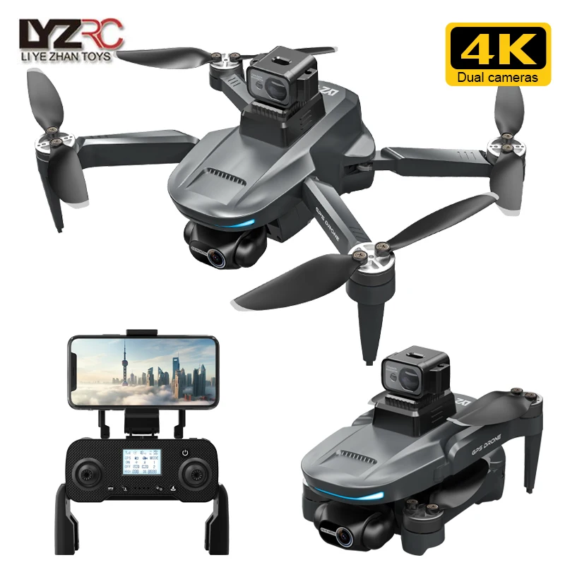 Drone L200 PRO MAX Remote control helicopter 4K Profesional 2-Axis Brushless Motor GPS 5G WIFI FPV Quadcopter Toys RC Drone 5