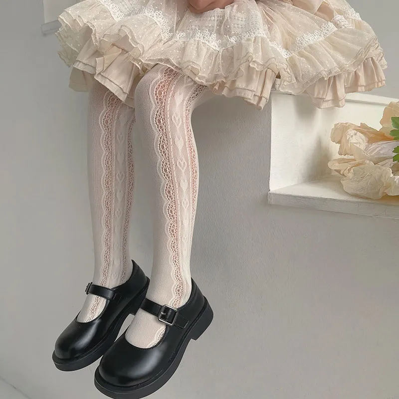 Kids Pantyhose Fishnet Stockings Ballet Dance Tights