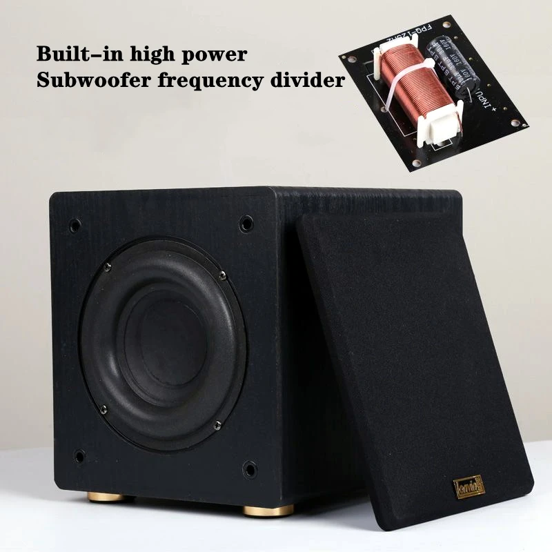 100W 6.5 Inch Wooden Passive Subwoofer for Woofer Speaker