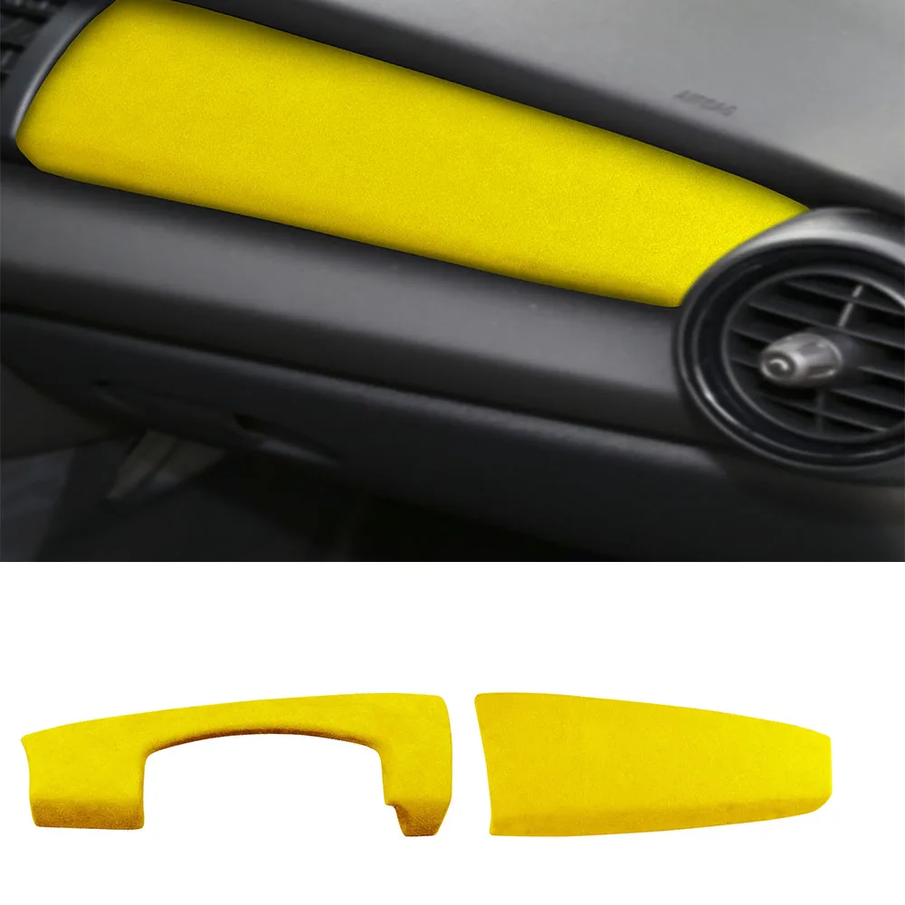 

Central Control Instrument Panel Decoration Sticker for BMW F55 F56 F57 2014 2015 2016 2017 2018 2019 2020 Car Accessories Suede
