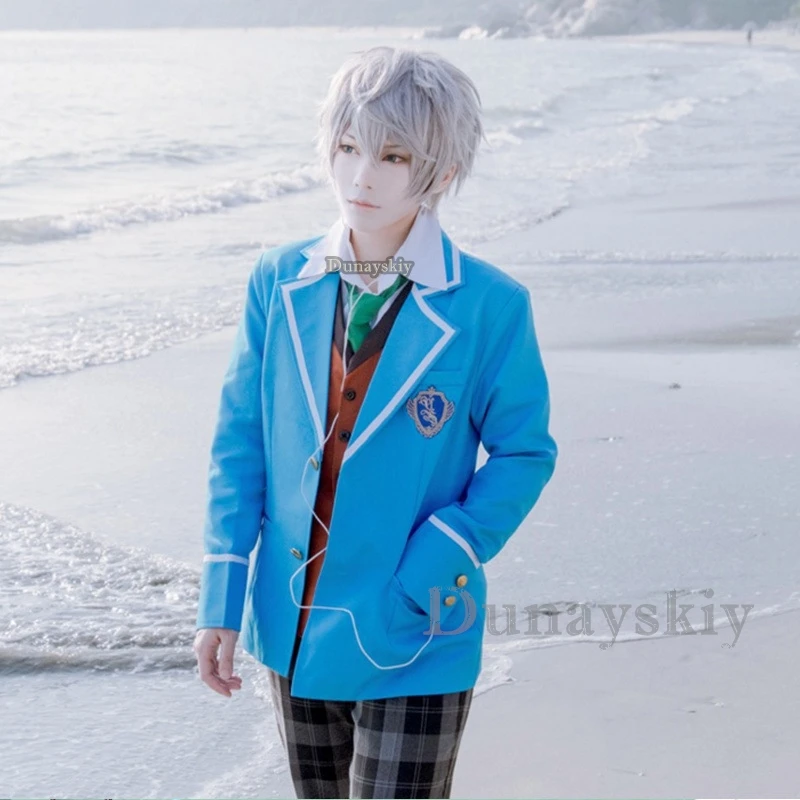 

Игровой Комплект звезды Косплей Рыцари Tsukinaga Leo Trickstar Hokuto Hidaka Narukami Akehoshi Subaru школьная форма JK DK костюм