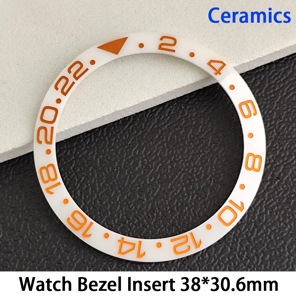 Premium 38mm Sloping Aluminum-Ceramic Bezel Insert