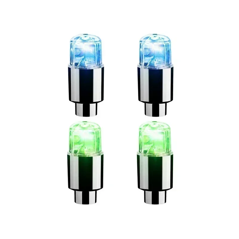 Illuminated Tire Valve Caps for Cars, Motorcycles, Bicycles, and Electric Vehicles