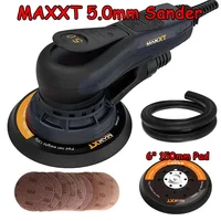 MAXXT 5.0mm 6Inch Power Polishing Sander 350W Brushless Motor Polisher Random Electric Orbital Multi-function Sanding Machine 1