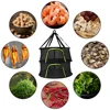 Herbs Drying Net 2 Layers Hanging Basket Folding Rack For Vegetable Flowers Buds Plants Organizer Mesh Dryer Bag With Zipper 2