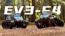 Радиоуправляемый гусеничный вездеход.