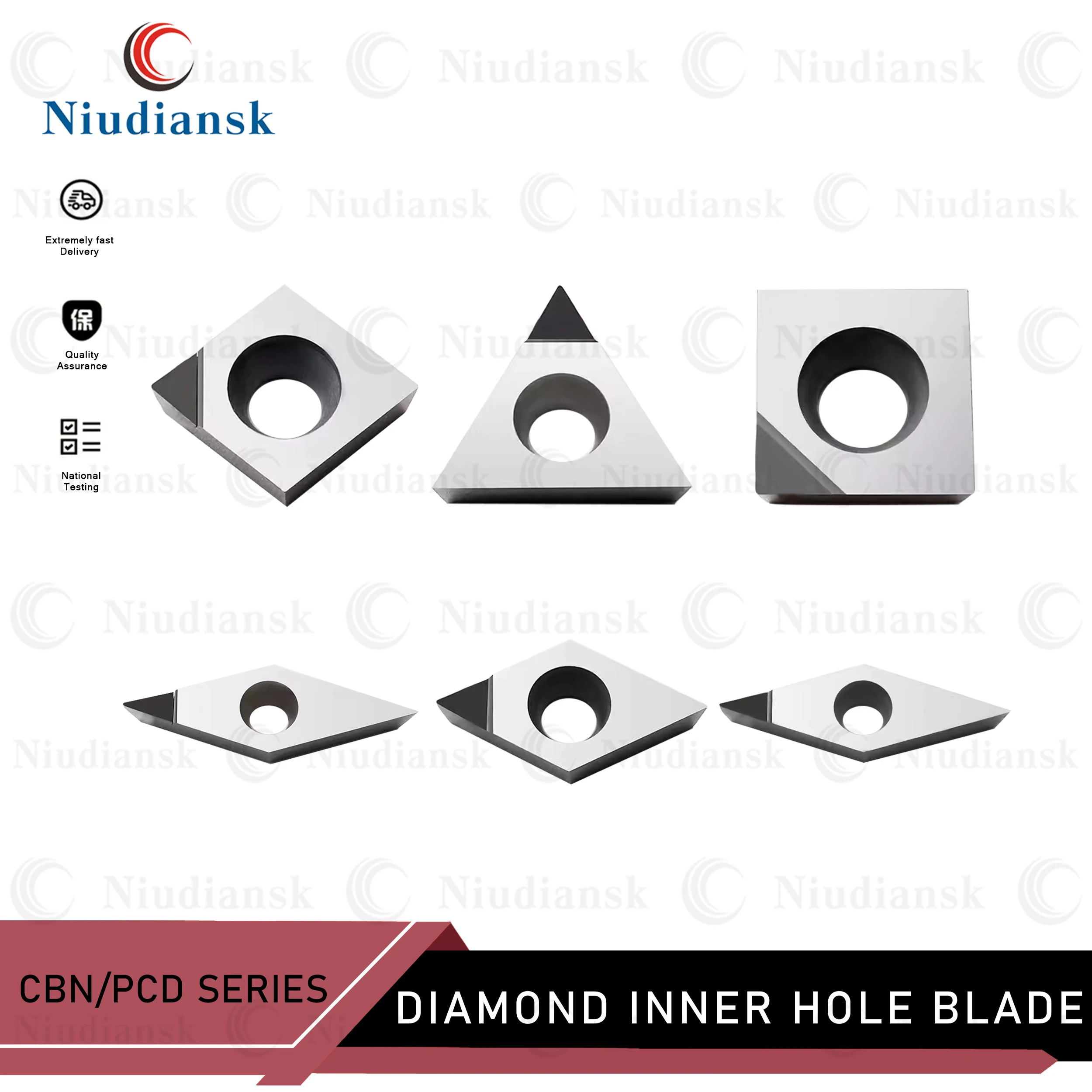 

High Quality PCD Diamond Blades CCGT DCGT TCGT SCGT VBGT VCGT Series CNC Lathe Diamond Inserts Special Use For Copper Aluminum