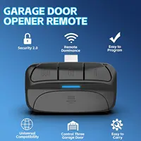 Garage Door Remote Control Transmitter Garage Door Opener Yellow Learn Button 310MHZ 315MHZ 390MHZ For 971LM 893MAX 2