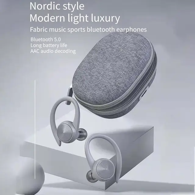 Bluetooth Headphones Noise Cancelling Sport | Bluetooth Wireless Headphones Bass - Earphones & -