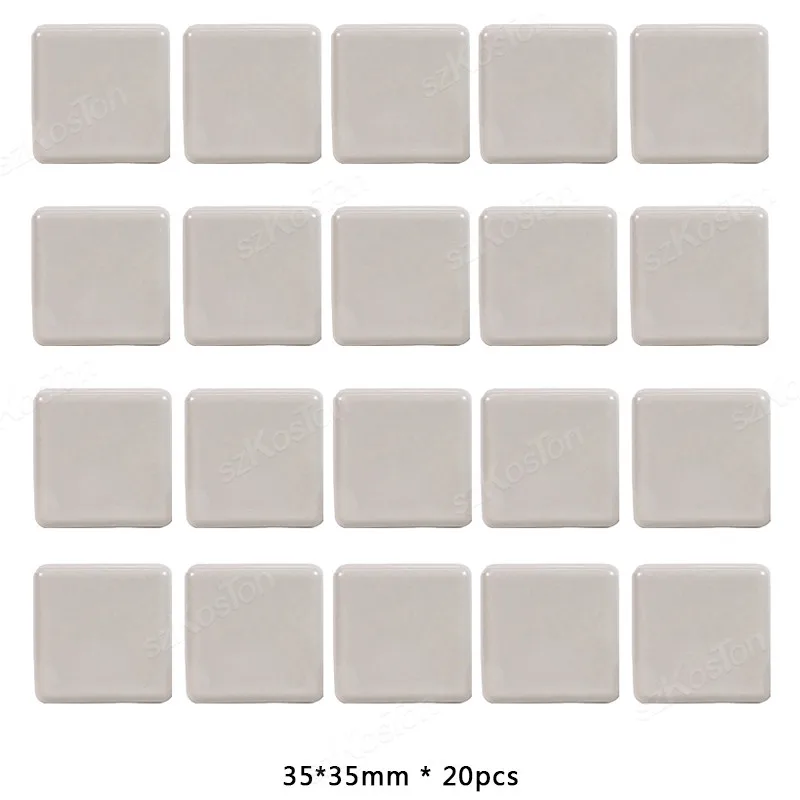 20-Pack Furniture Leg Slider Pads - Anti-Scratch, Easy Move, Heavy-Duty Floor Protector Mats