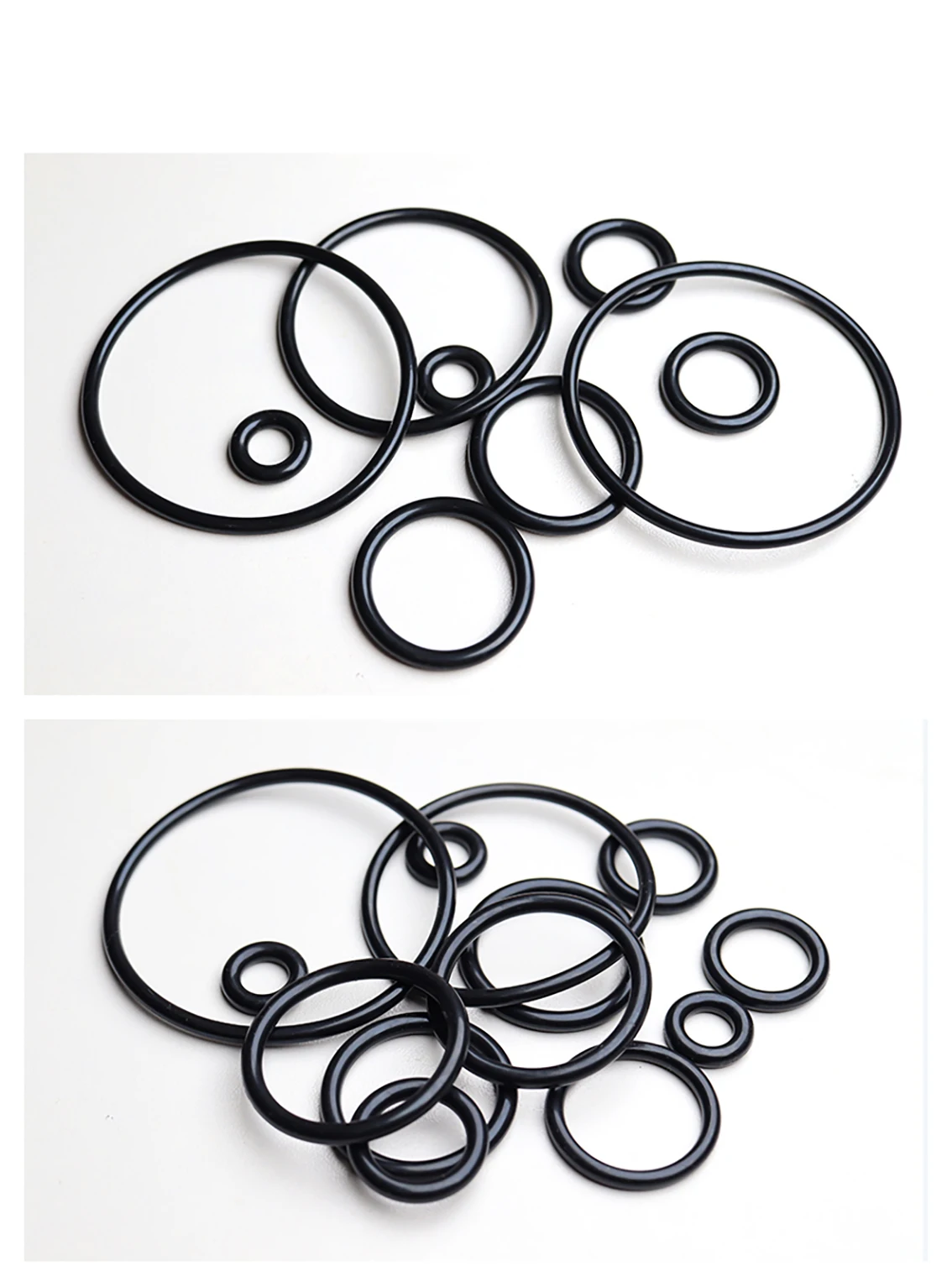 

1PCS EPDM O-ring Thickness CS 7mm Inner Diameter 60-325mm Rubber Gasket Oil Resistant And Wear-resistant Circular Black