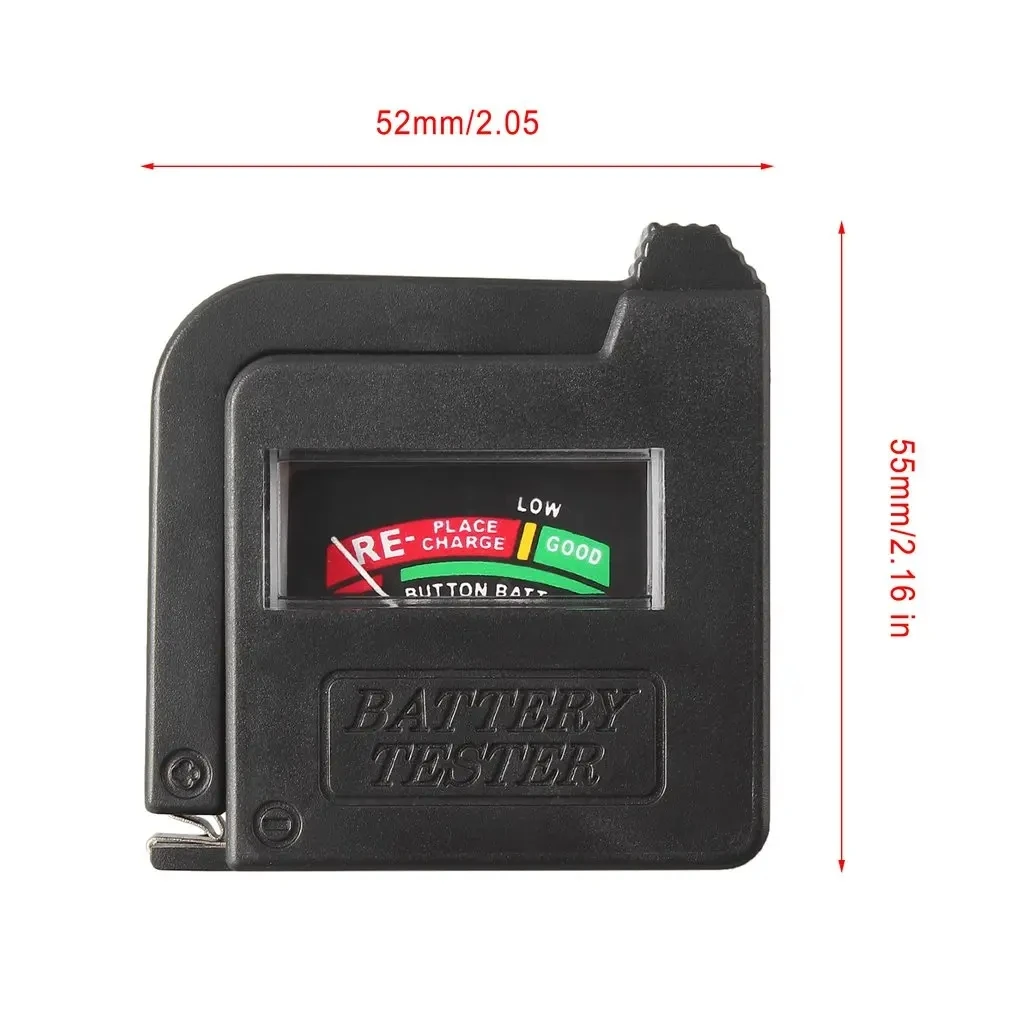 BT-860 Universal Button Cell Battery Volt Tester Checker Indicator Universal Battery Tester For 9V 1.5V And Button Cell AAA AA 3