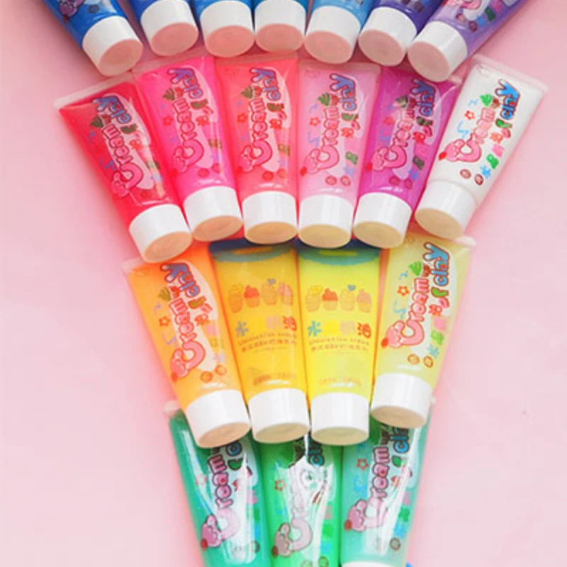 Antifreeze Crystal Glitter Cream Gel 50g Two Flower Tips for Free