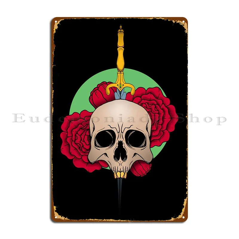 

Черепа и розы, металлическая фотография, декоративная пещера, создание оловянного знака, плакат